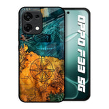 Architecture Map Oppo F33 5G Glass Back Cover Online