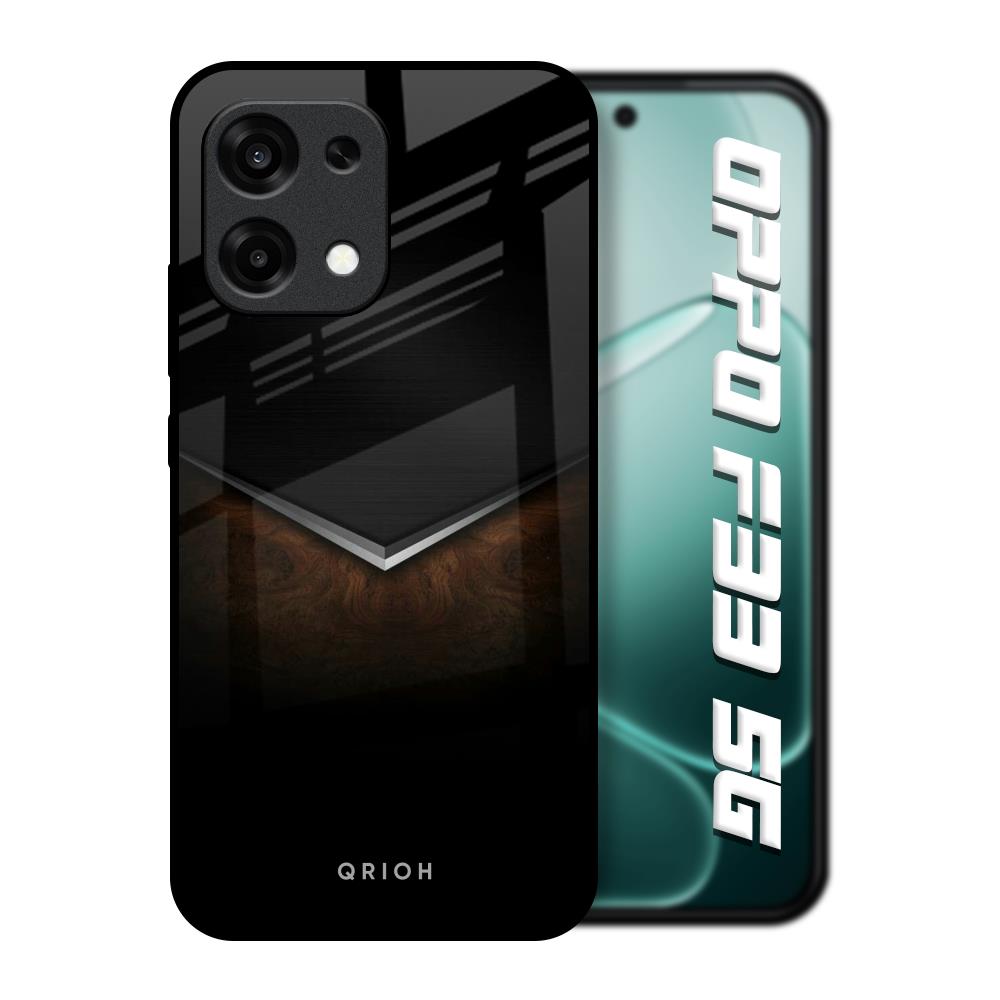 Dark Walnut Oppo F33 5G Glass Back Cover Online