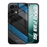 Multicolor Wooden Effect Oppo F33 5G Glass Back Cover Online