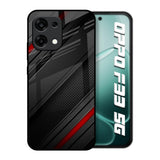 Modern Abstract Oppo F33 5G Glass Back Cover Online