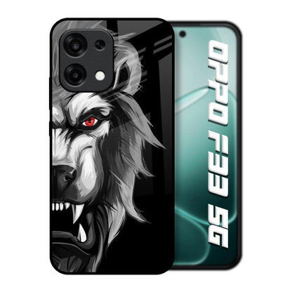 Wild Lion Oppo F33 5G Glass Back Cover Online
