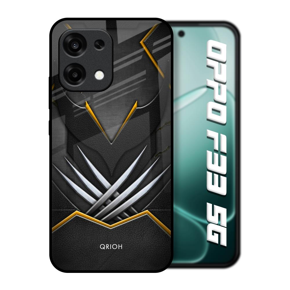 Black Warrior Oppo F33 5G Glass Back Cover Online
