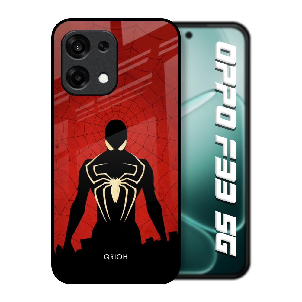 Mighty Superhero Oppo F33 5G Glass Back Cover Online
