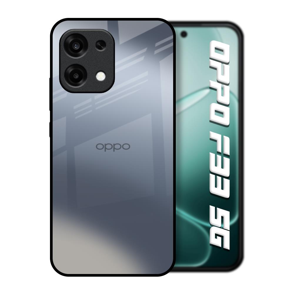 Space Grey Gradient Oppo F33 5G Glass Back Cover Online