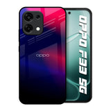 Blue Ombre Oppo F33 5G Glass Back Cover Online