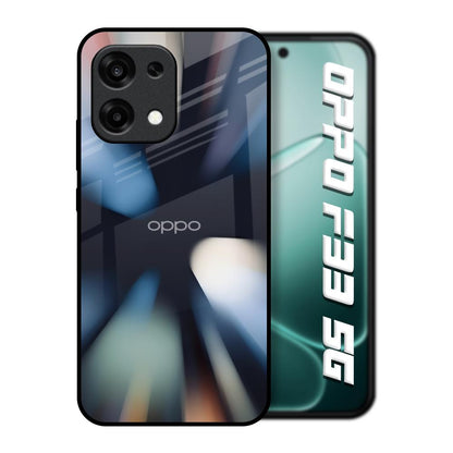 Colorful Illusion Oppo F33 5G Glass Back Cover Online