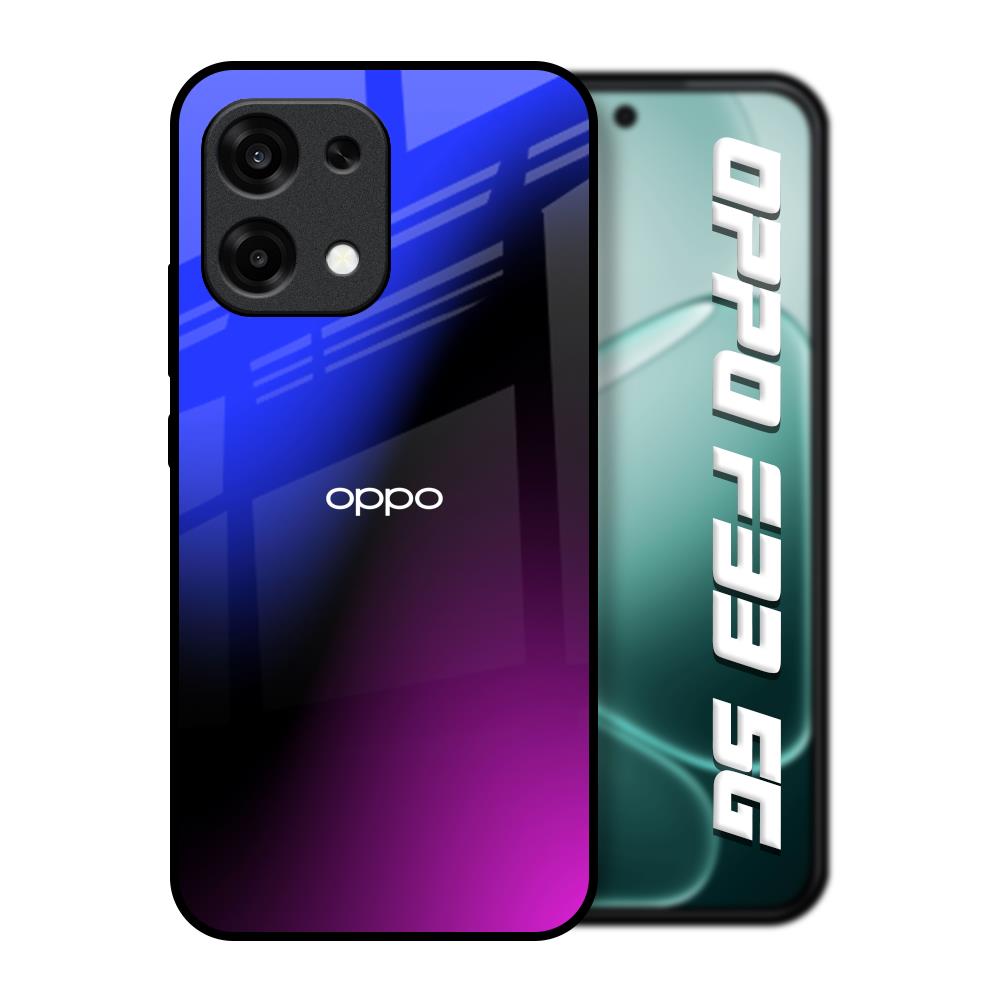 Viola Gradient Oppo F33 5G Glass Back Cover Online