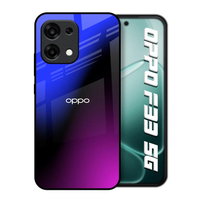 Viola Gradient Oppo F33 5G Glass Back Cover Online