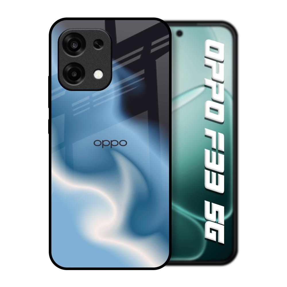 Blue Waves Oppo F33 5G Glass Back Cover Online
