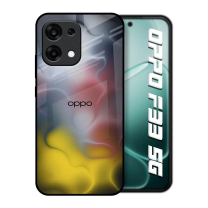 Colorful Smoke Oppo F33 5G Glass Back Cover Online