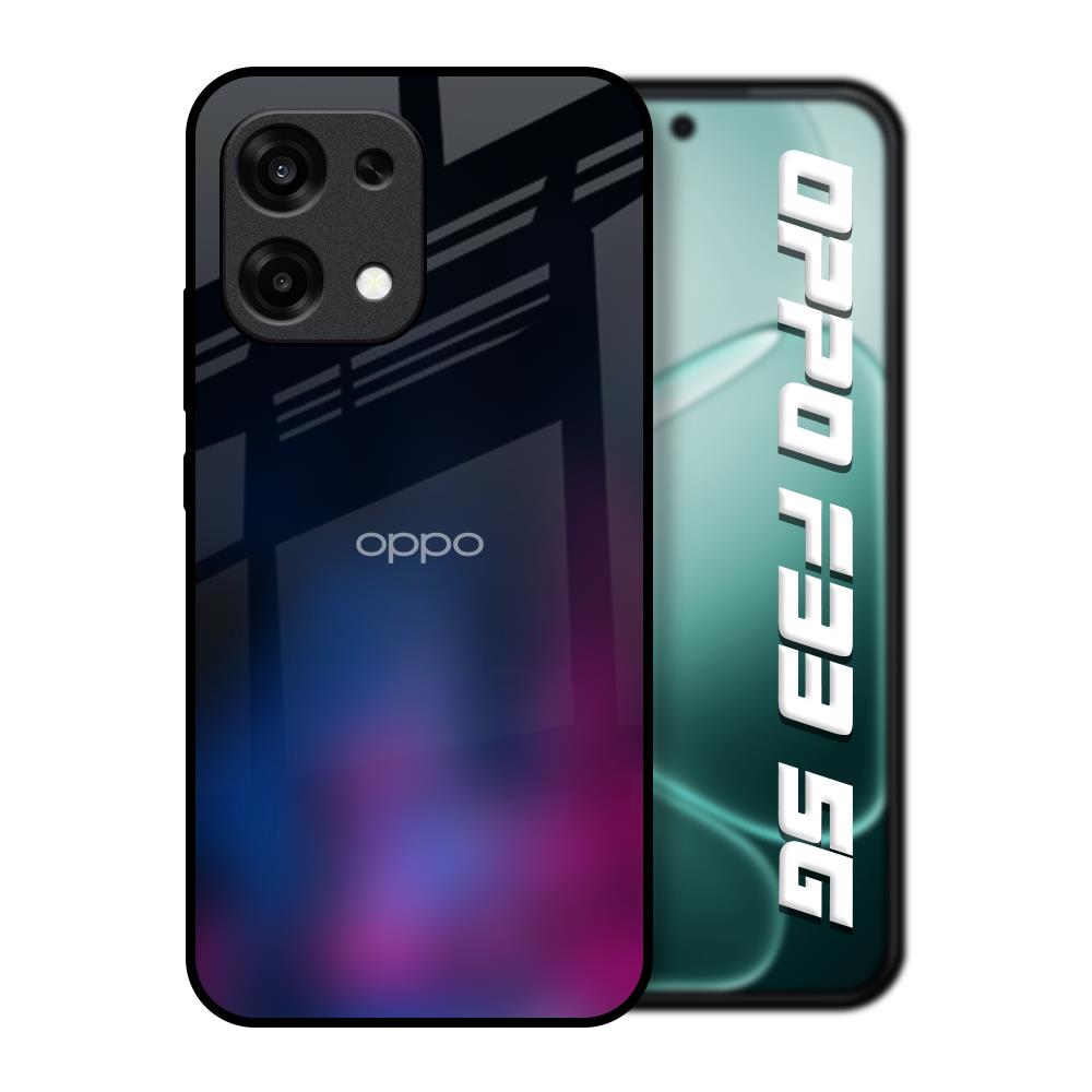 Pink Smudge Oppo F33 5G Glass Back Cover Online