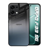 Dramatic Grey Oppo F33 5G Glass Back Cover Online