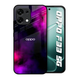 Pink Galaxy Oppo F33 5G Glass Back Cover Online
