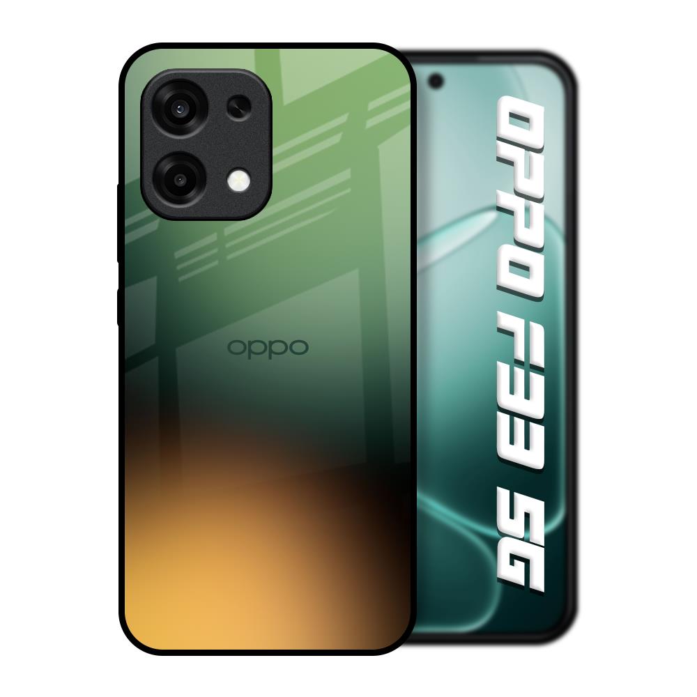 Blurry Forest Oppo F33 5G Glass Back Cover Online
