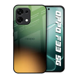 Blurry Forest Oppo F33 5G Glass Back Cover Online