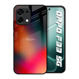 Playful Gradient Oppo F33 5G Glass Back Cover Online