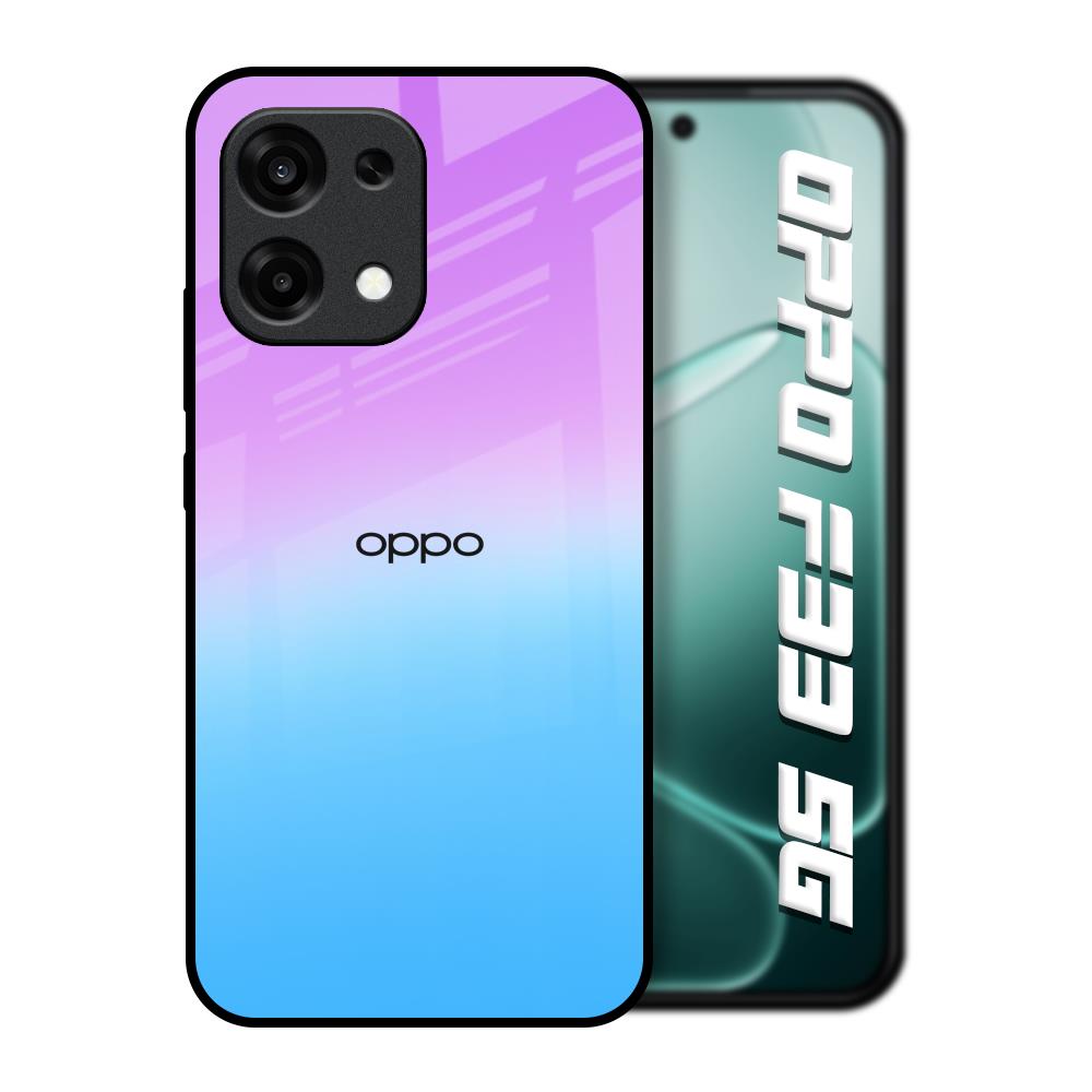 Unicorn Pattern Oppo F33 5G Glass Back Cover Online