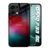Mystere Red Oppo F33 5G Glass Back Cover Online