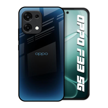 Blue Dynamic Oppo F33 5G Glass Back Cover Online