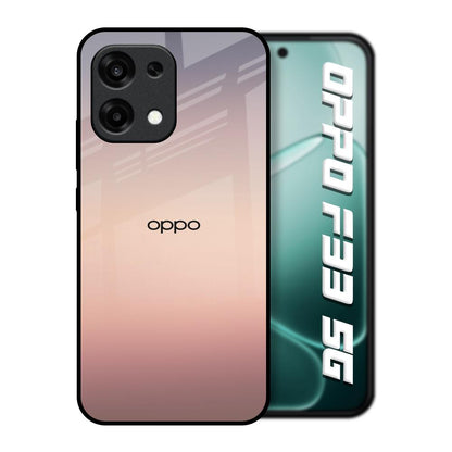 Golden Mauve Oppo F33 5G Glass Back Cover Online