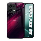 Razor Black Oppo F33 5G Glass Back Cover Online