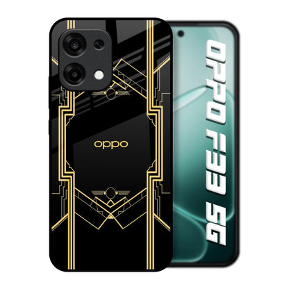 Sacred Logo Oppo F33 5G Glass Back Cover Online
