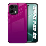 Magenta Gradient Oppo F33 5G Glass Back Cover Online
