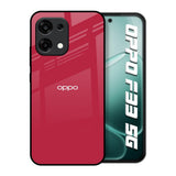 Solo Maroon Oppo F33 5G Glass Back Cover Online
