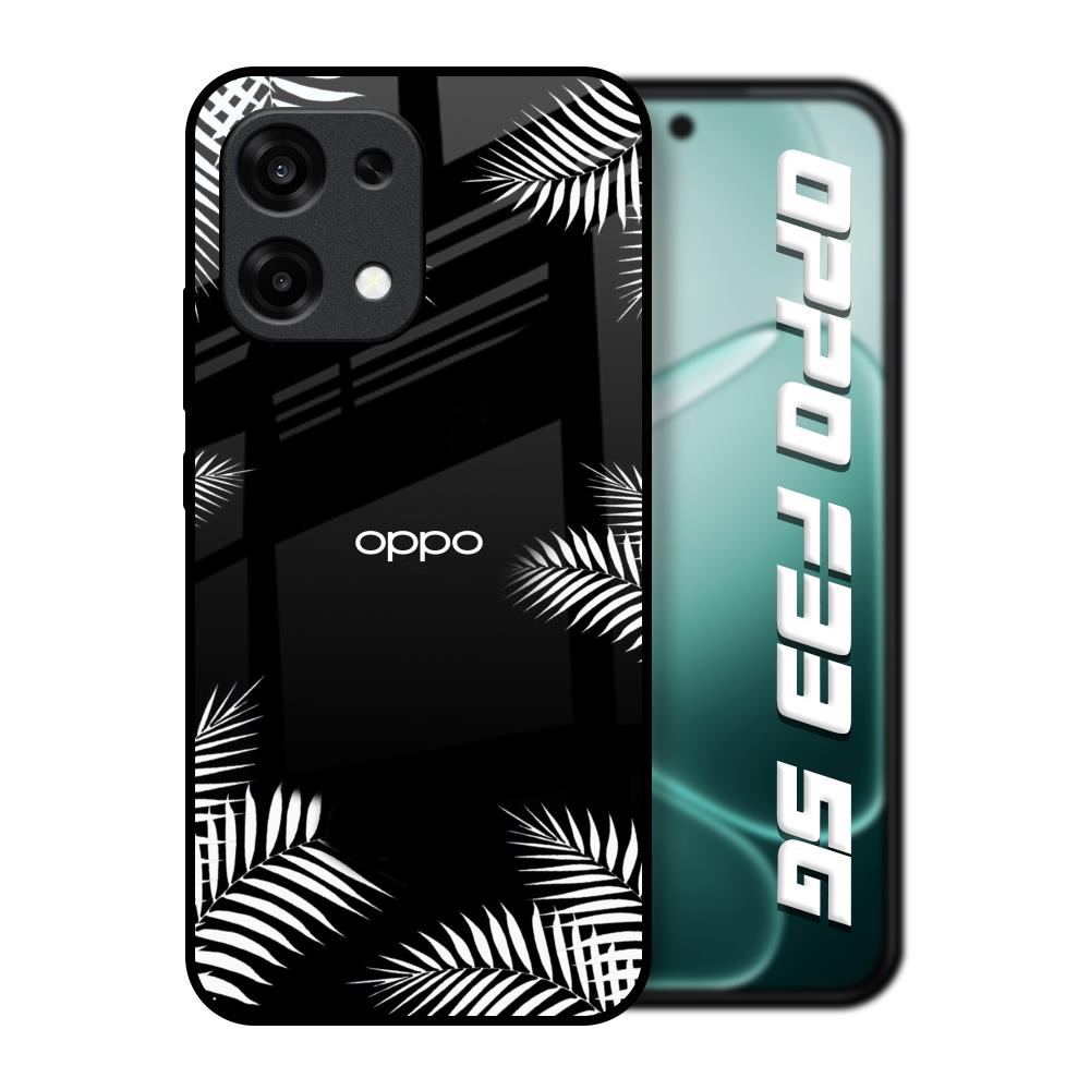 Zealand Fern Design Oppo F33 5G Glass Back Cover Online