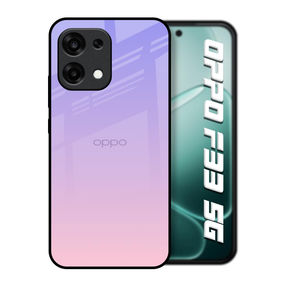 Lavender Gradient Oppo F33 5G Glass Back Cover Online