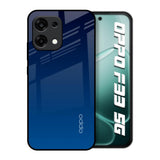 Very Blue Oppo F33 5G Glass Back Cover Online