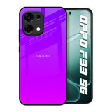 Purple Pink Oppo F33 5G Glass Back Cover Online