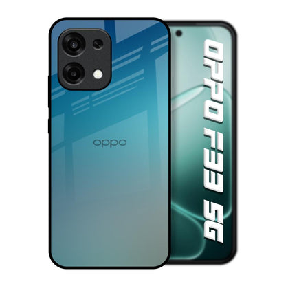 Sea Theme Gradient Oppo F33 5G Glass Back Cover Online