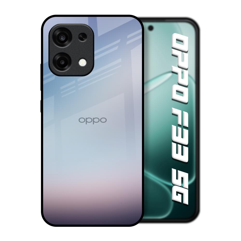 Light Sky Texture Oppo F33 5G Glass Back Cover Online