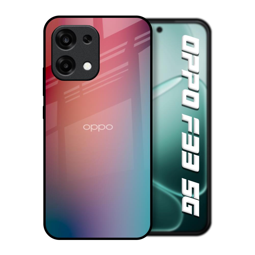 Dusty Multi Gradient Oppo F33 5G Glass Back Cover Online