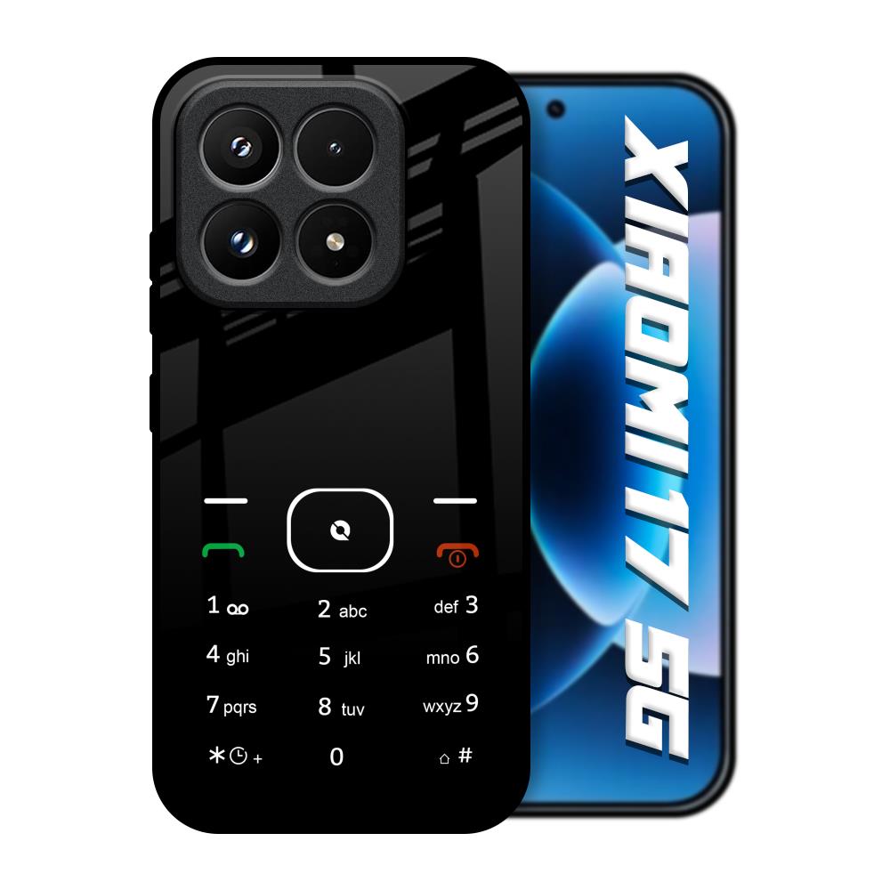 Classic Keypad Pattern Xiaomi 17 5G Glass Back Cover Online