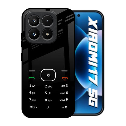 Classic Keypad Pattern Xiaomi 17 5G Glass Back Cover Online