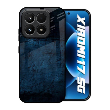 Dark Blue Grunge Xiaomi 17 5G Glass Back Cover Online