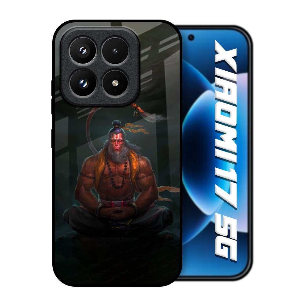 Lord Hanuman Animated Xiaomi 17 5G Glass Back Cover Online