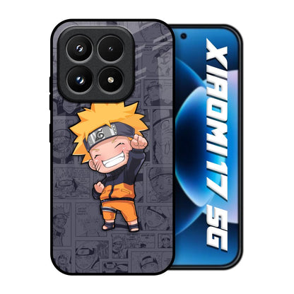 Orange Chubby Xiaomi 17 5G Glass Back Cover Online