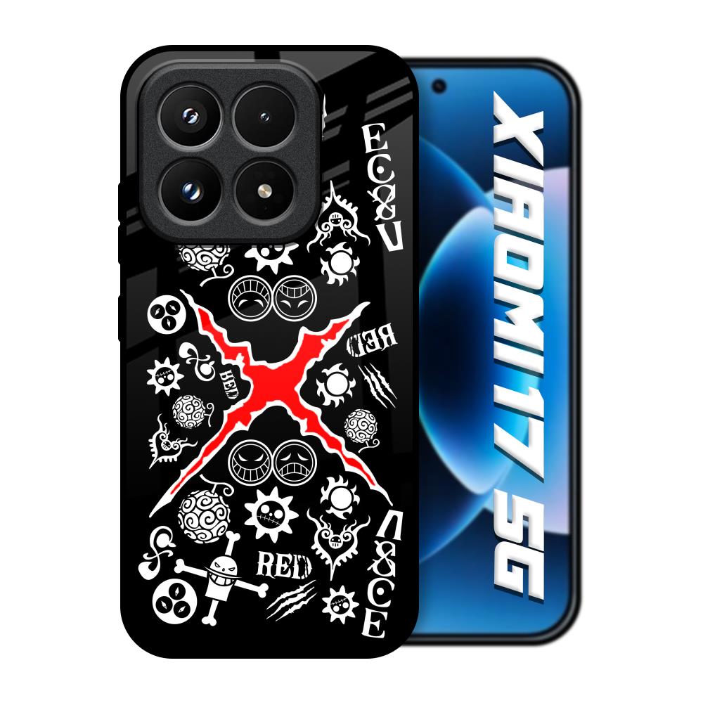 Red Zone Xiaomi 17 5G Glass Back Cover Online