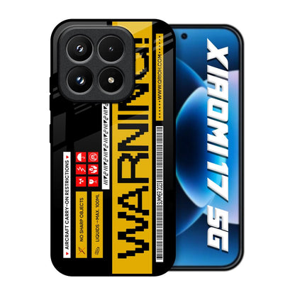 Aircraft Warning Xiaomi 17 5G Glass Back Cover Online