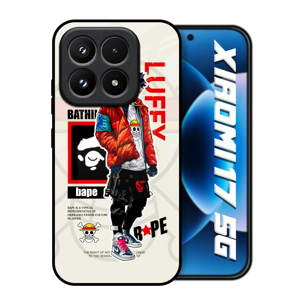 Bape Luffy Xiaomi 17 5G Glass Back Cover Online