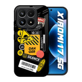 Danger Signs Xiaomi 17 5G Glass Back Cover Online