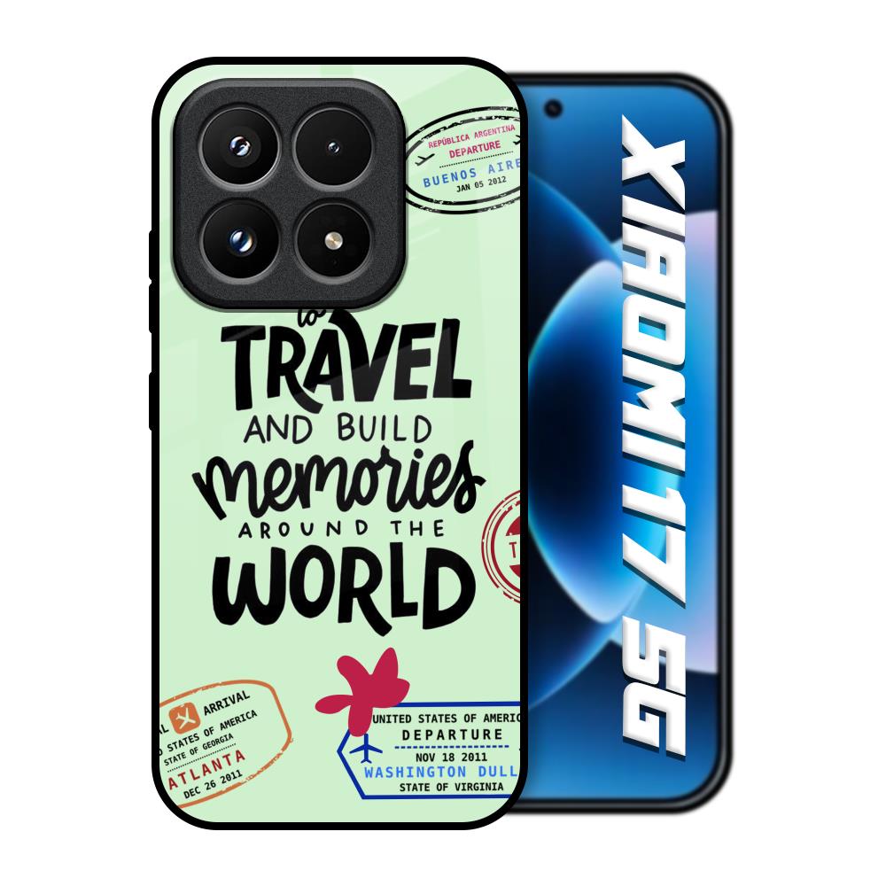 Travel Stamps Xiaomi 17 5G Glass Back Cover Online