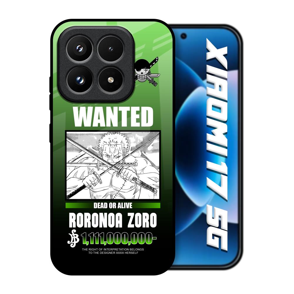 Zoro Wanted Xiaomi 17 5G Glass Back Cover Online