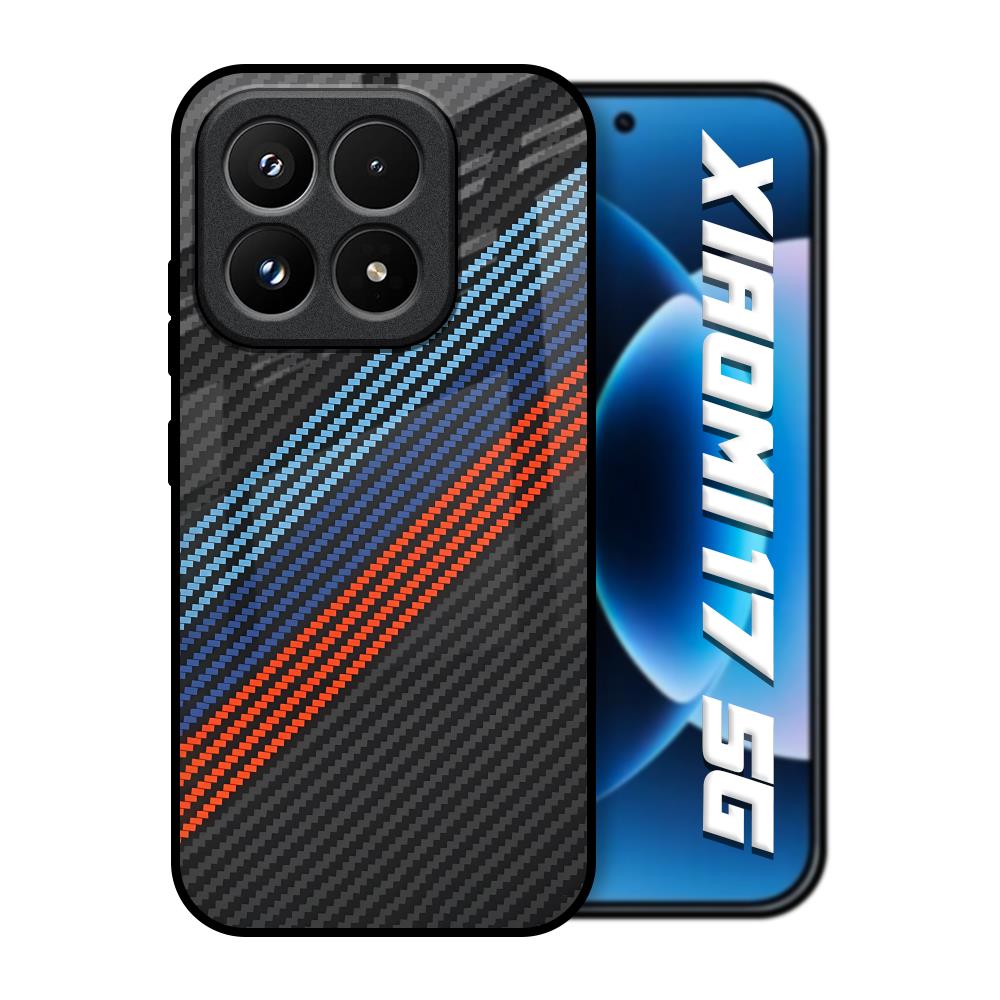 Carbon Inspired Xiaomi 17 5G Glass Back Cover Online