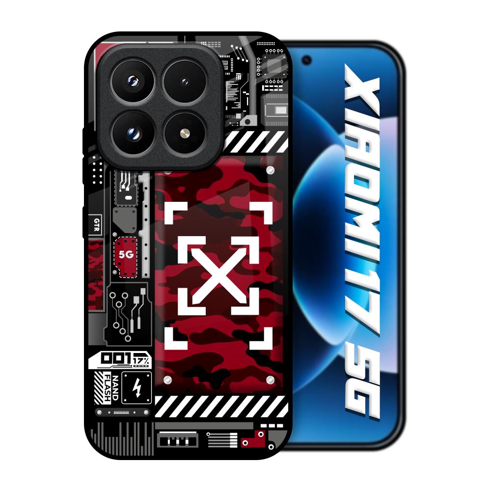 Technology Art Xiaomi 17 5G Glass Back Cover Online