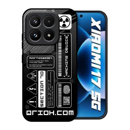 Futuristic Art Xiaomi 17 5G Glass Back Cover Online