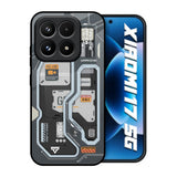 Retro Futuristic Xiaomi 17 5G Glass Back Cover Online